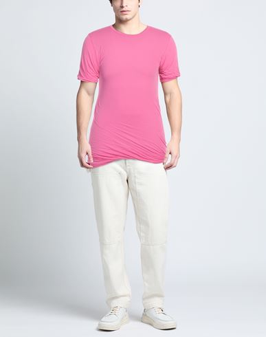 Man T-shirt Fuchsia