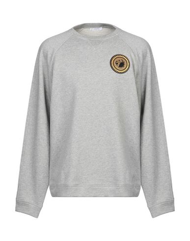 Man Sweatshirt Grey Size L Cotton