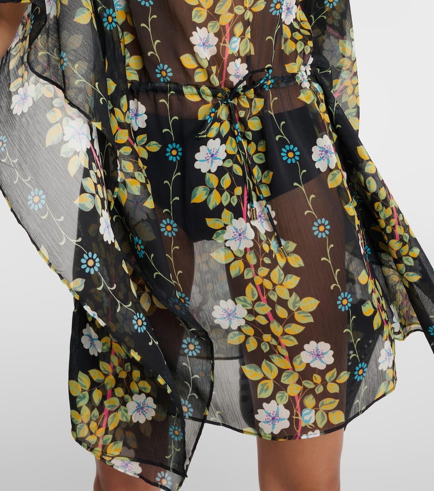 Printed midi dress