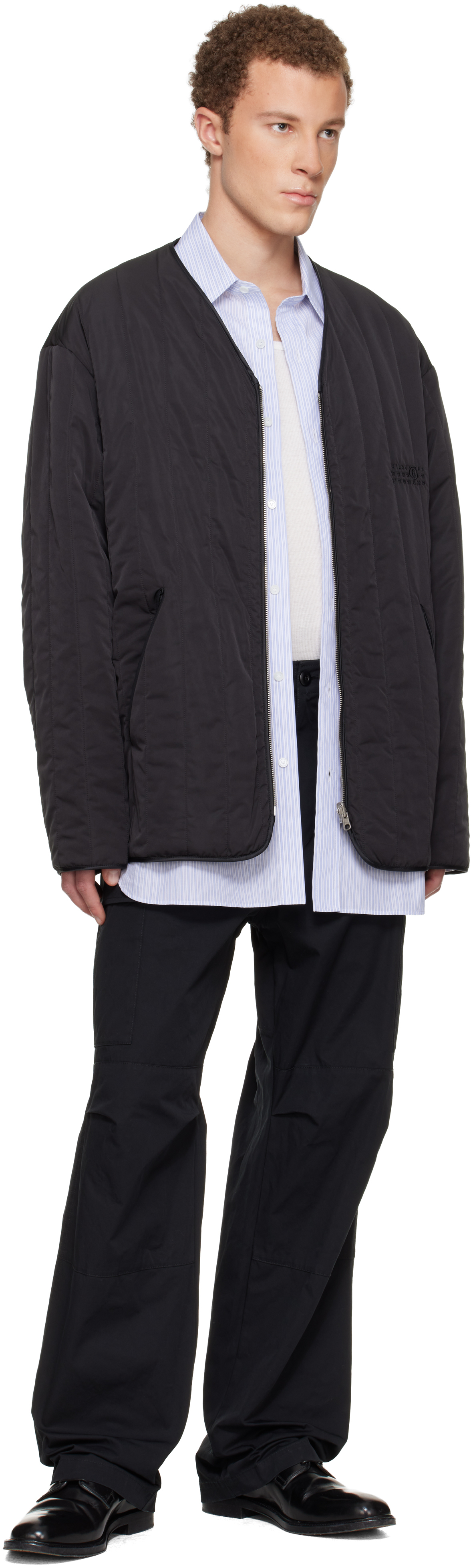 Black 'Sportsjacket' Reversible Jacket