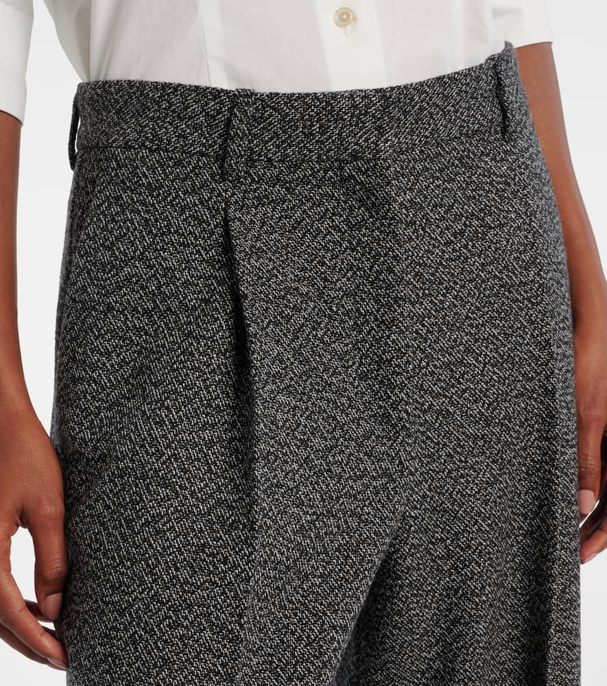 Mikkela cashmere and wool straight pants