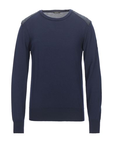 Man Sweater Midnight blue Size L Virgin Wool
