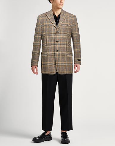 Man Blazer Cream Size 36 Virgin Wool