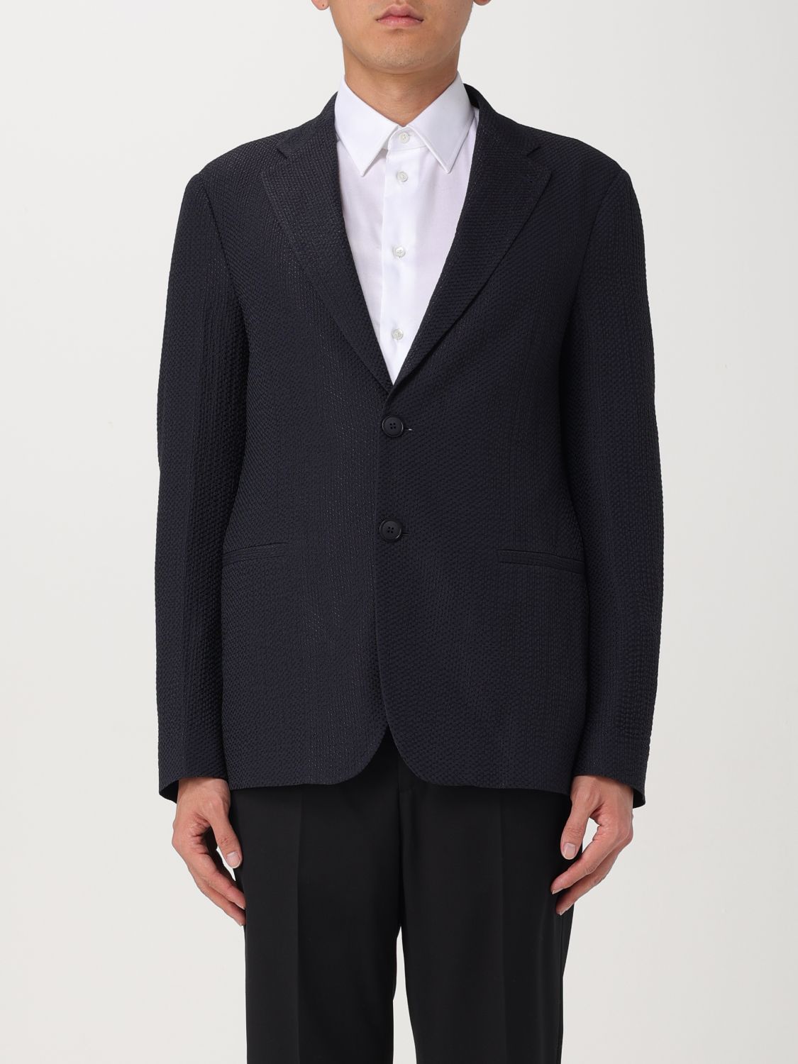 Blazer Men color Blue