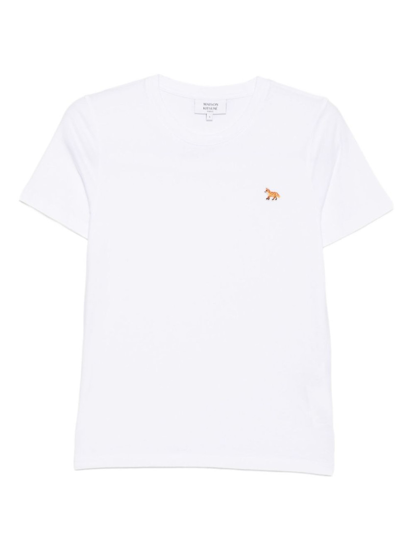 White Baby Fox cotton t-shirt