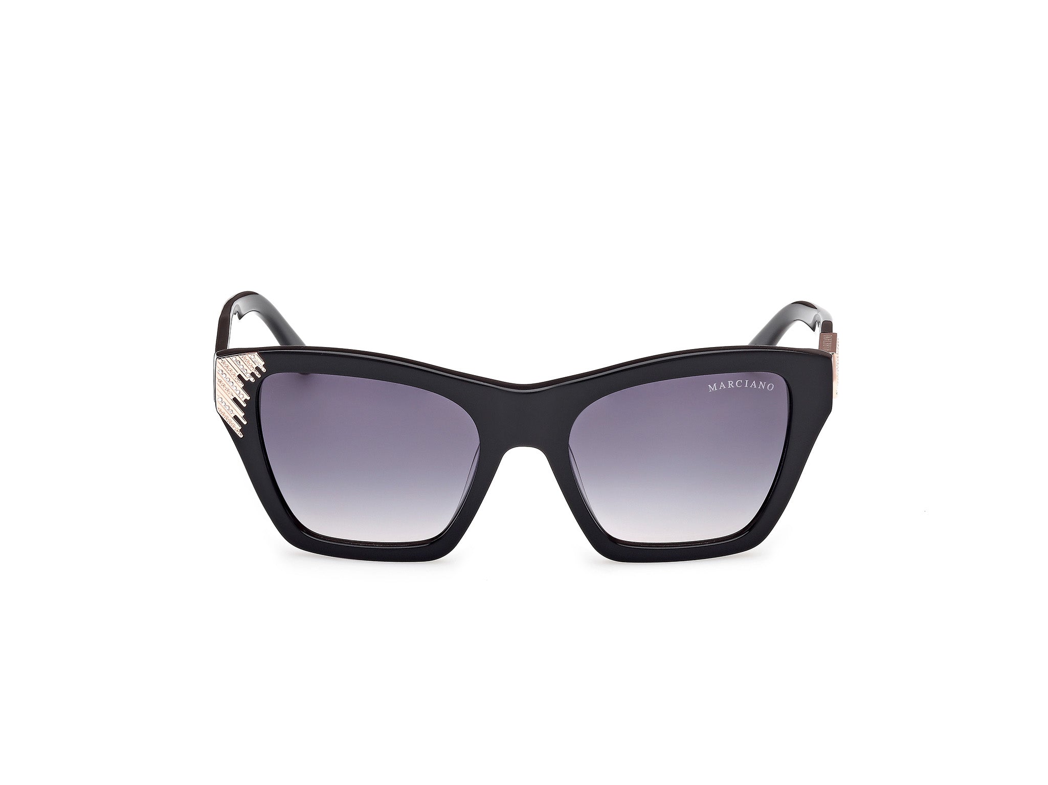 Guess by Marciano Woman Guess by Marciano GM00024 01B Sunglasses Acetate Black Smoke Squared Norma
