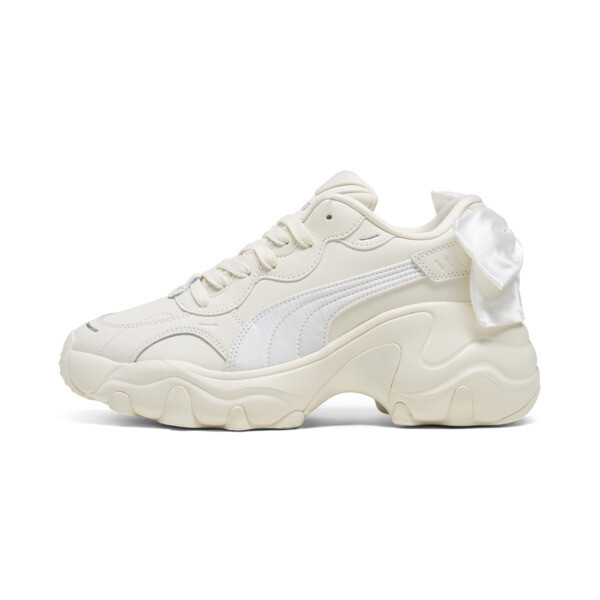 PUMA Pulsar Wedge Bowknot Women's Sneakers in White