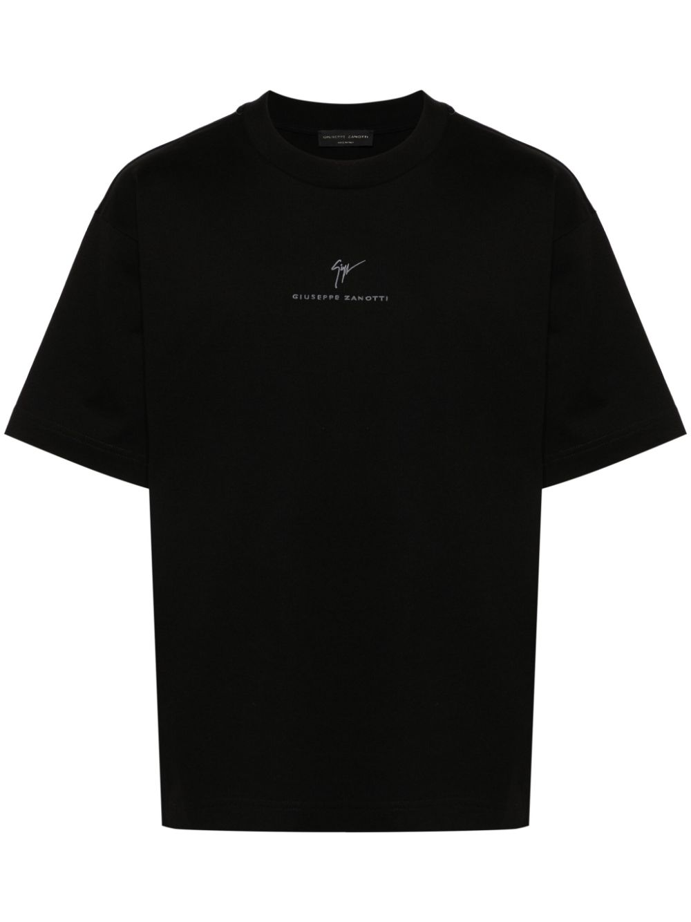Logo-print T-shirt - Black