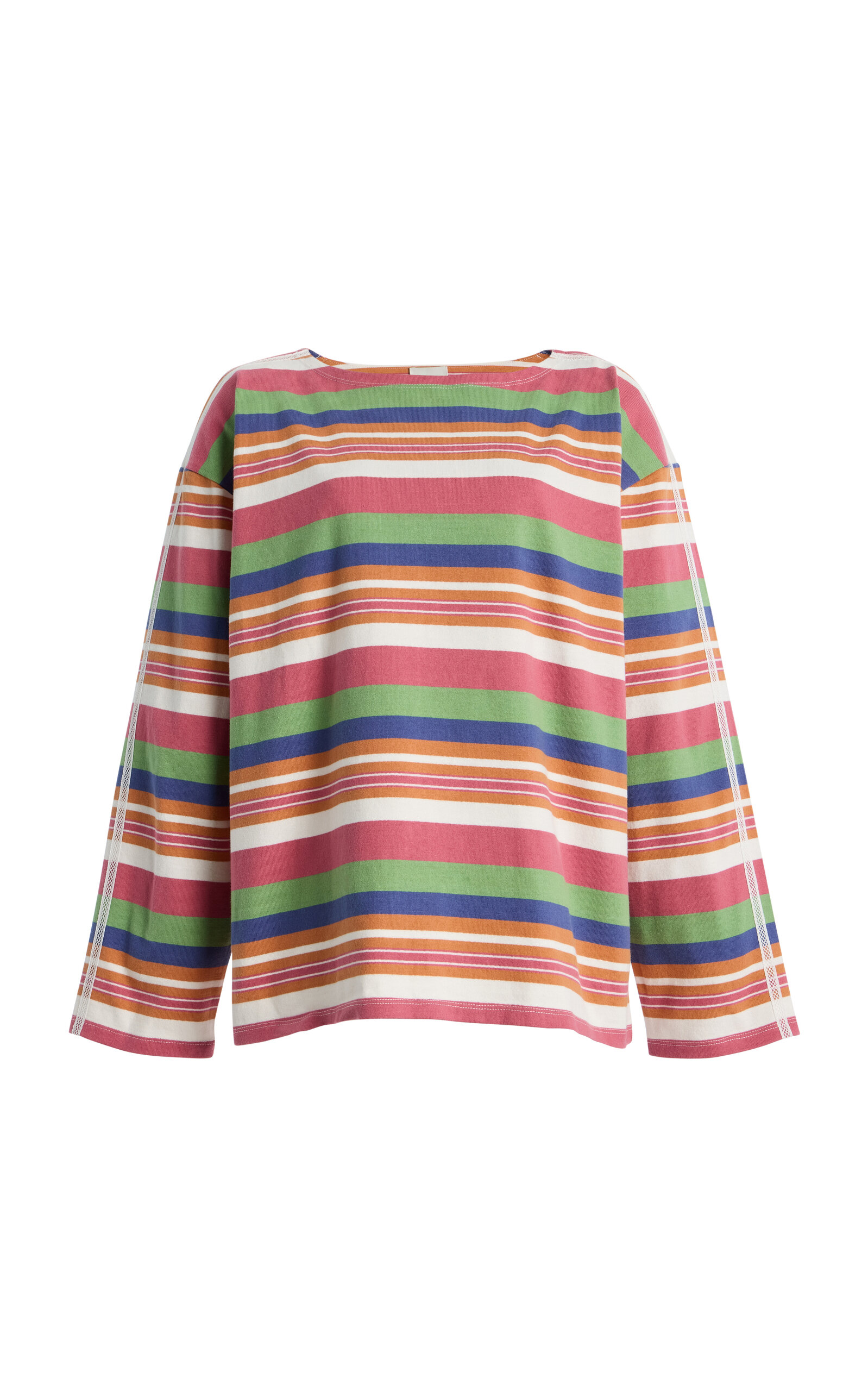 Exclusive Polly Striped Cotton T-Shirt - Moda Operandi