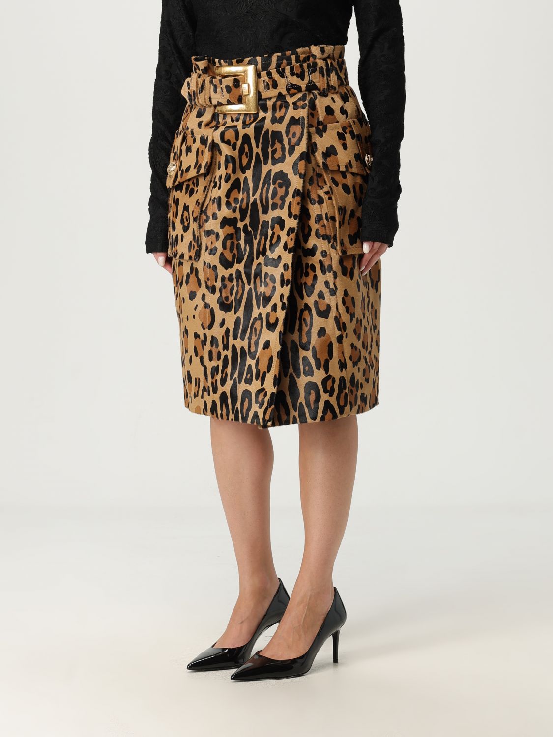 Skirt Woman color Beige