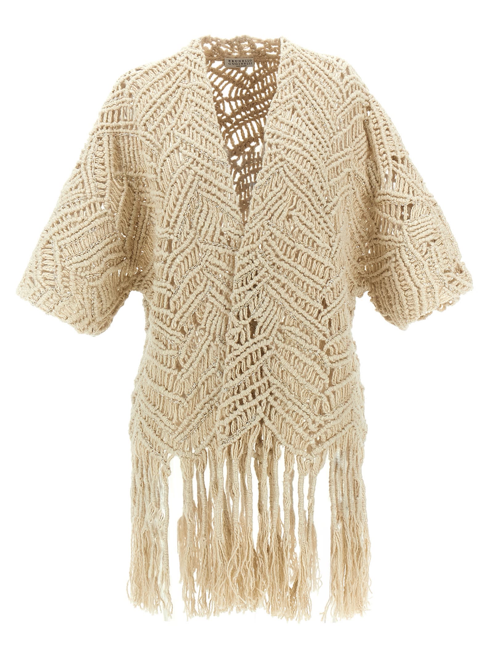 Opera Dazzling Macramé Cardigan