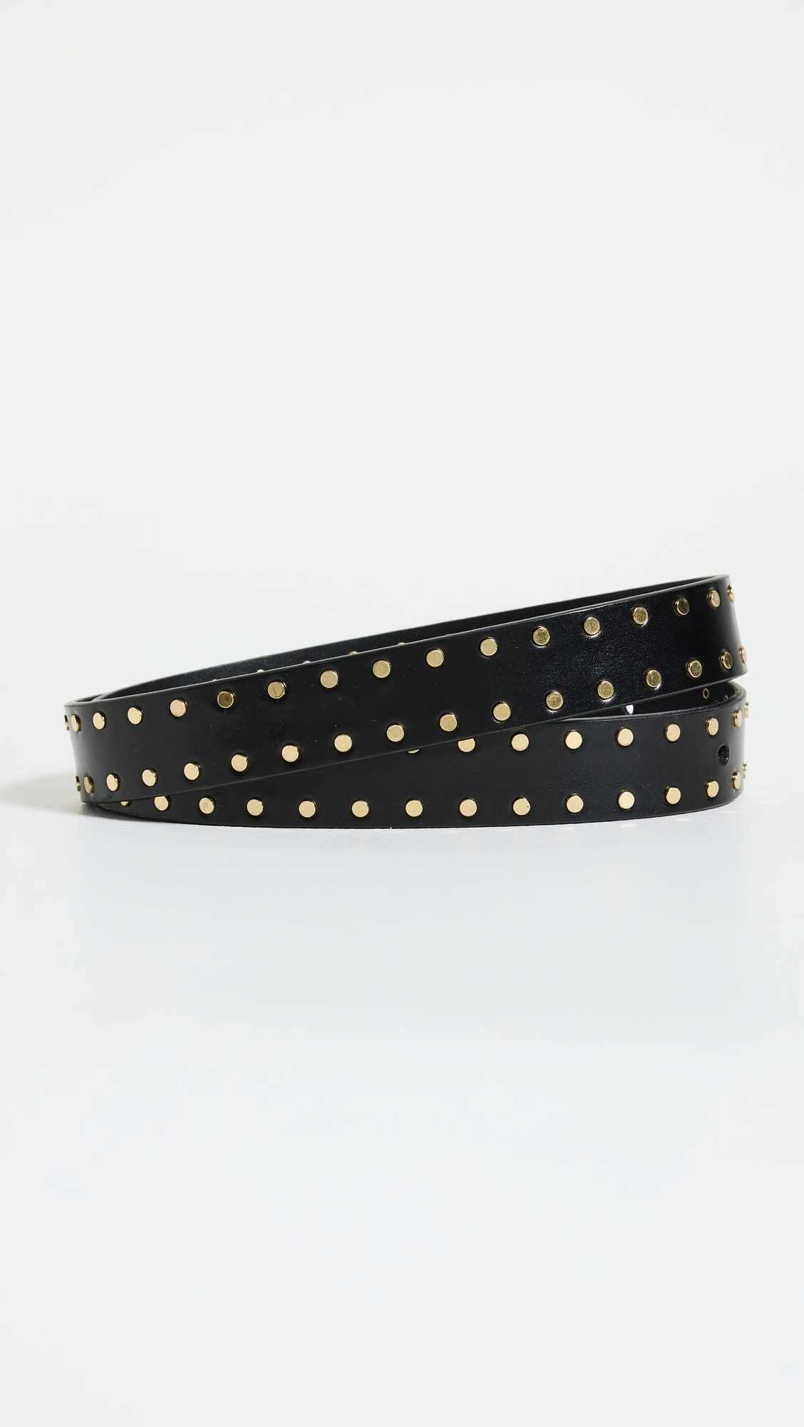 Millie Studs Zap Belt Black