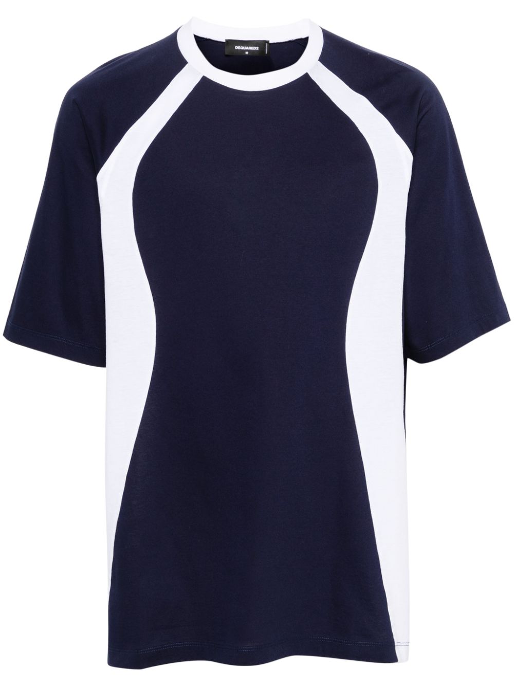 Logo-print cotton T-shirt - Blue