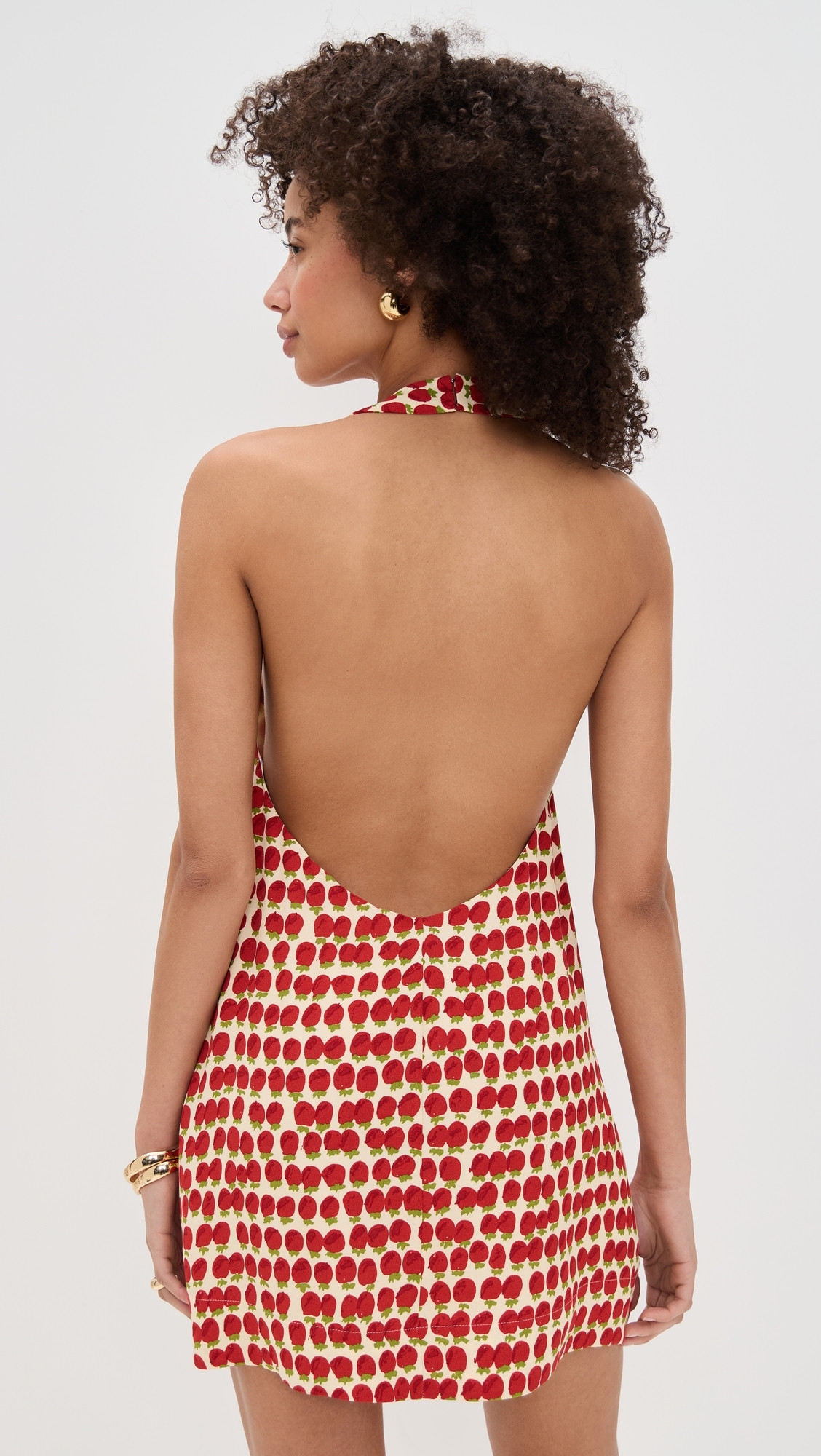Reformation Avielle Dress Fresh Tomato