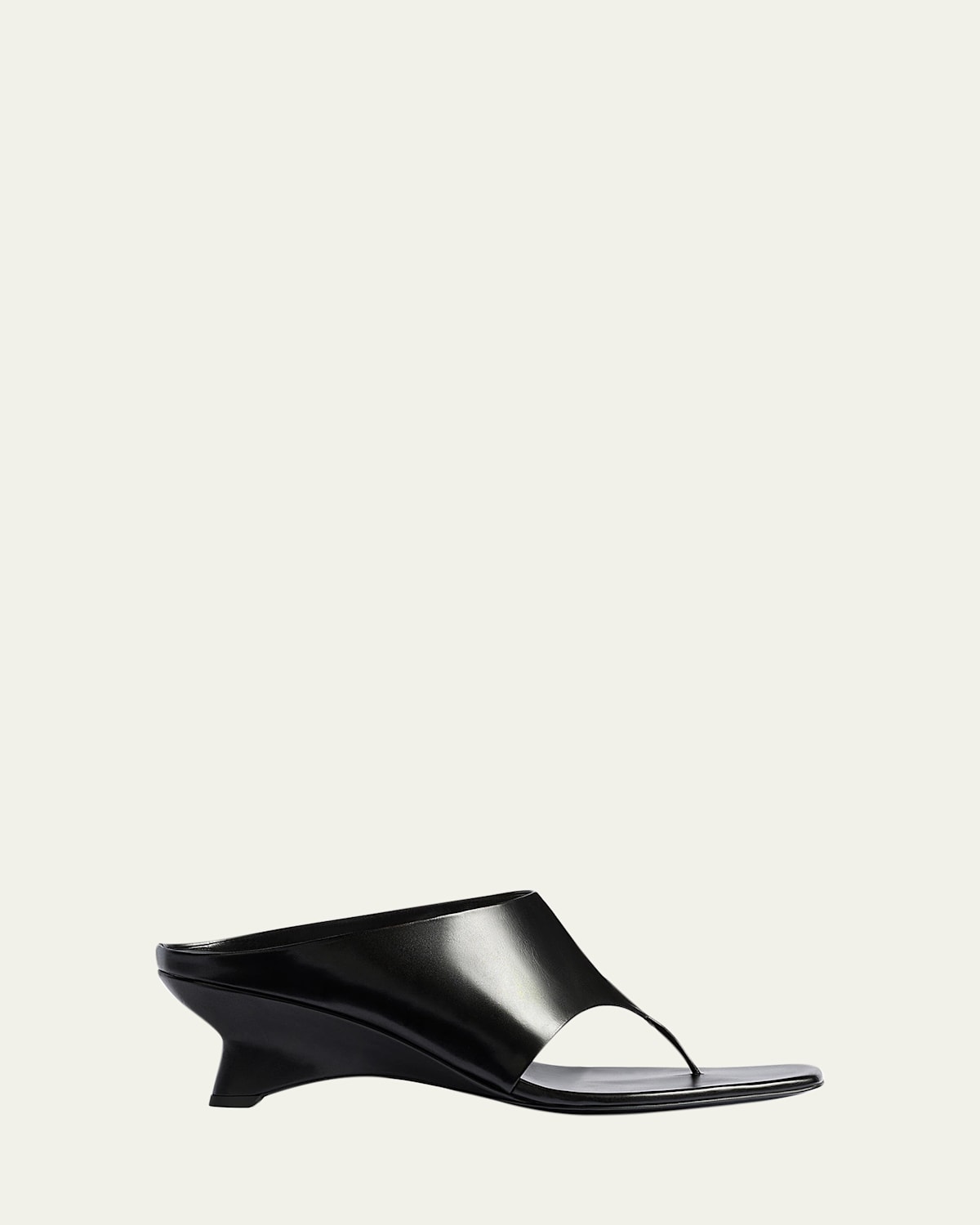 55mm Marlow Leather Thong Mules