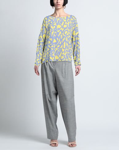 Liviana Conti Woman Top Yellow Size 6 Viscose