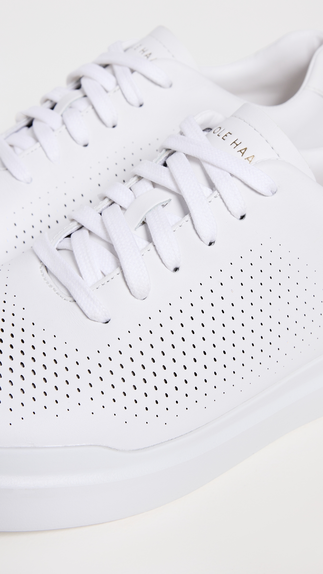 Grandpro Rally Laser Cut Sneakers White