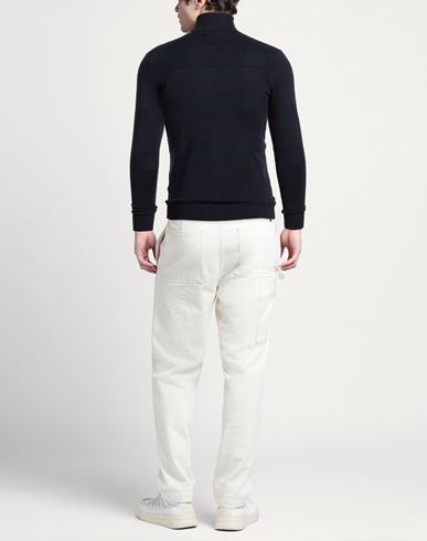 Man Turtleneck Midnight blue Size S Viscose, Nylon