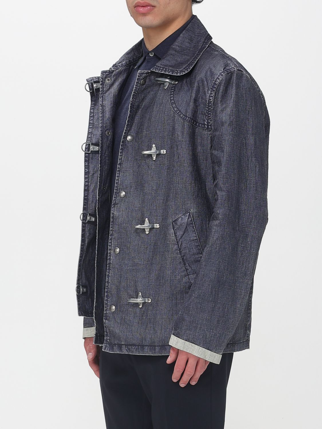 Jacket Men color Blue