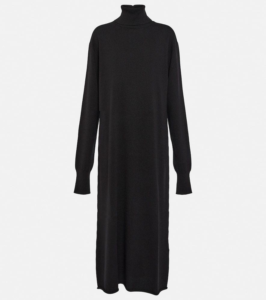 Cashmere midi dress