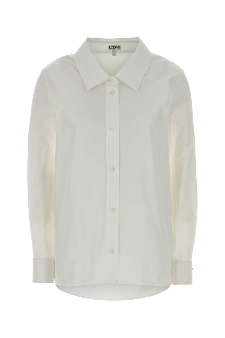 White Poplin Shirt