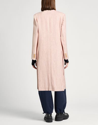 Forte_forte Woman Overcoat & Trench Coat Pink Size 1 Linen, Cotton, Polyester, Polyamide