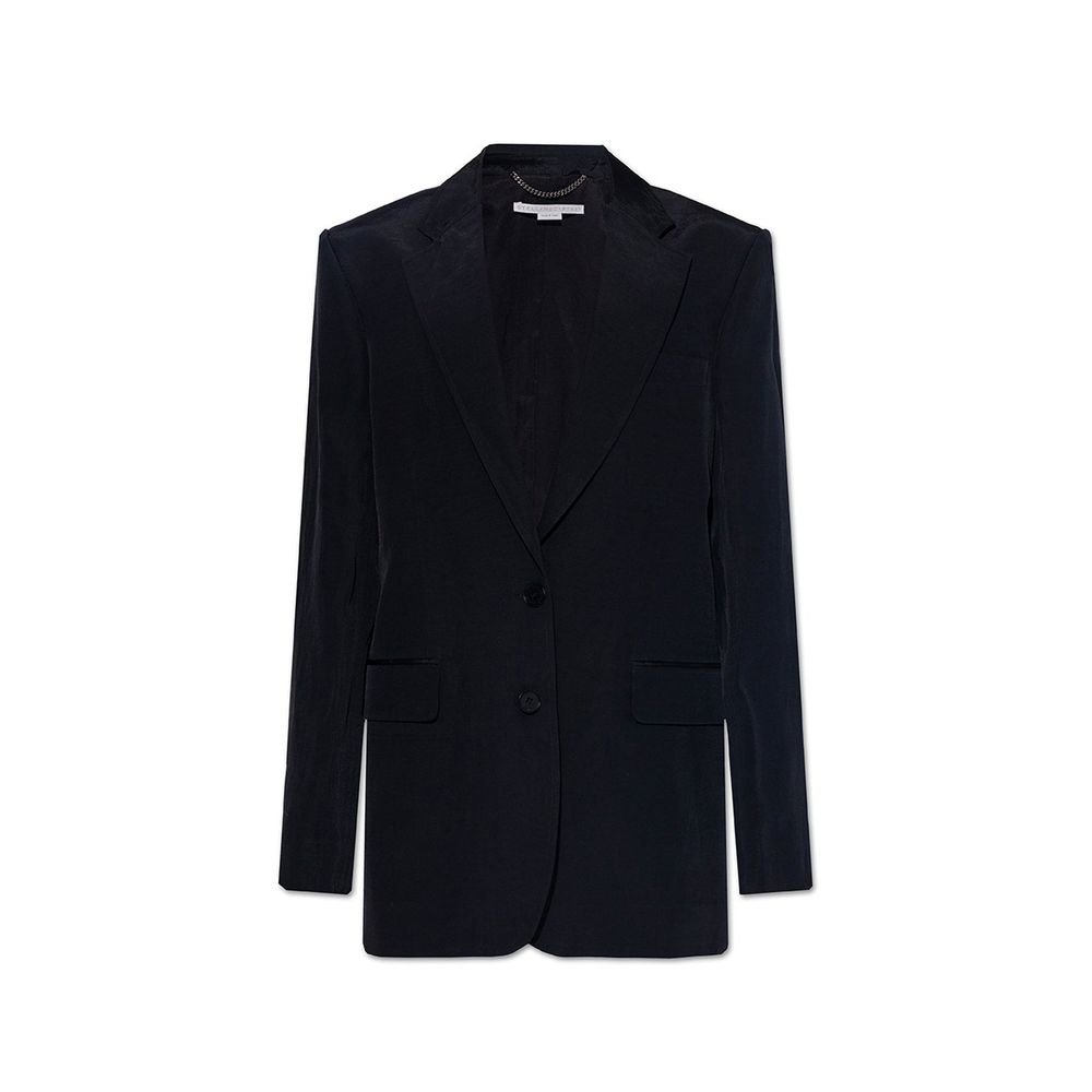 Viscose Blazer — Black