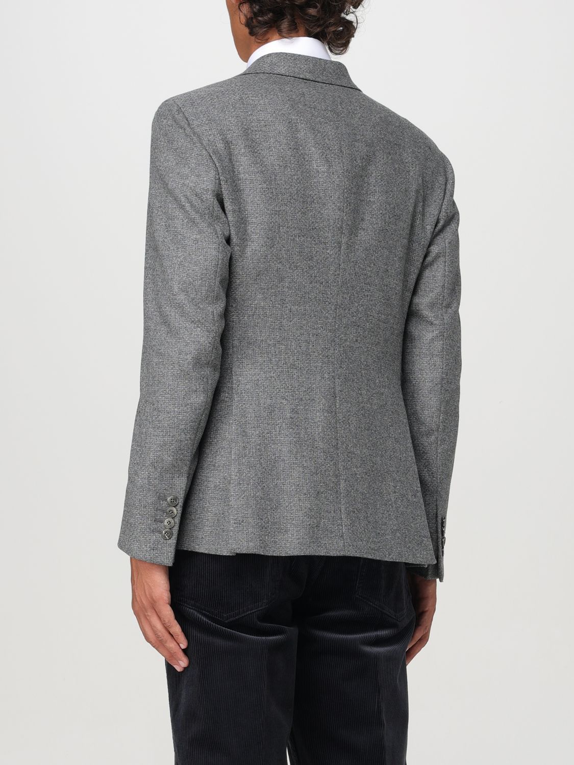 Blazer Men color Grey