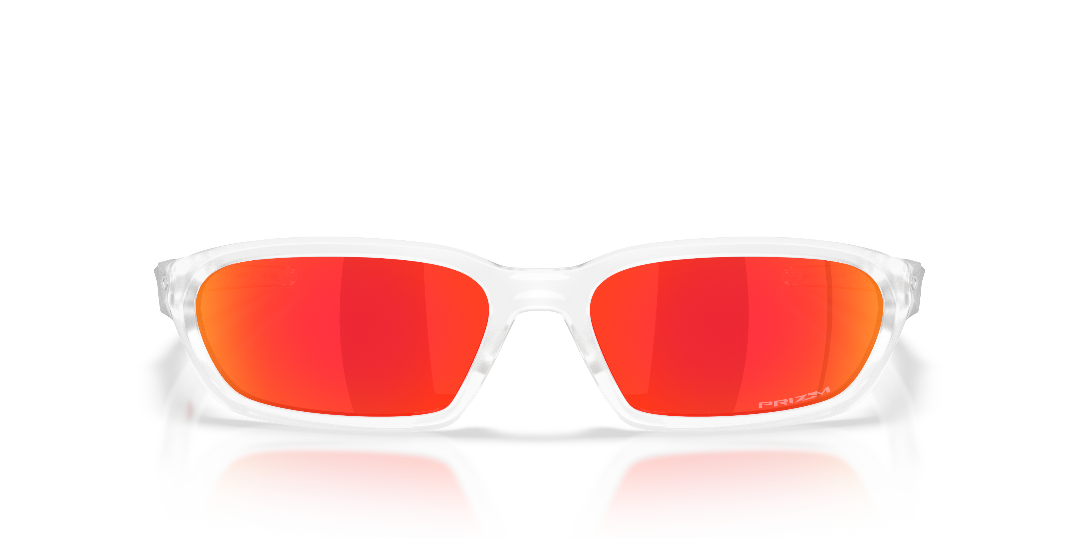Oakley Unisex Oakley OO9530 TERRAFORMA 953003 Sunglasses O_Matter Transparent Red Squared Norma