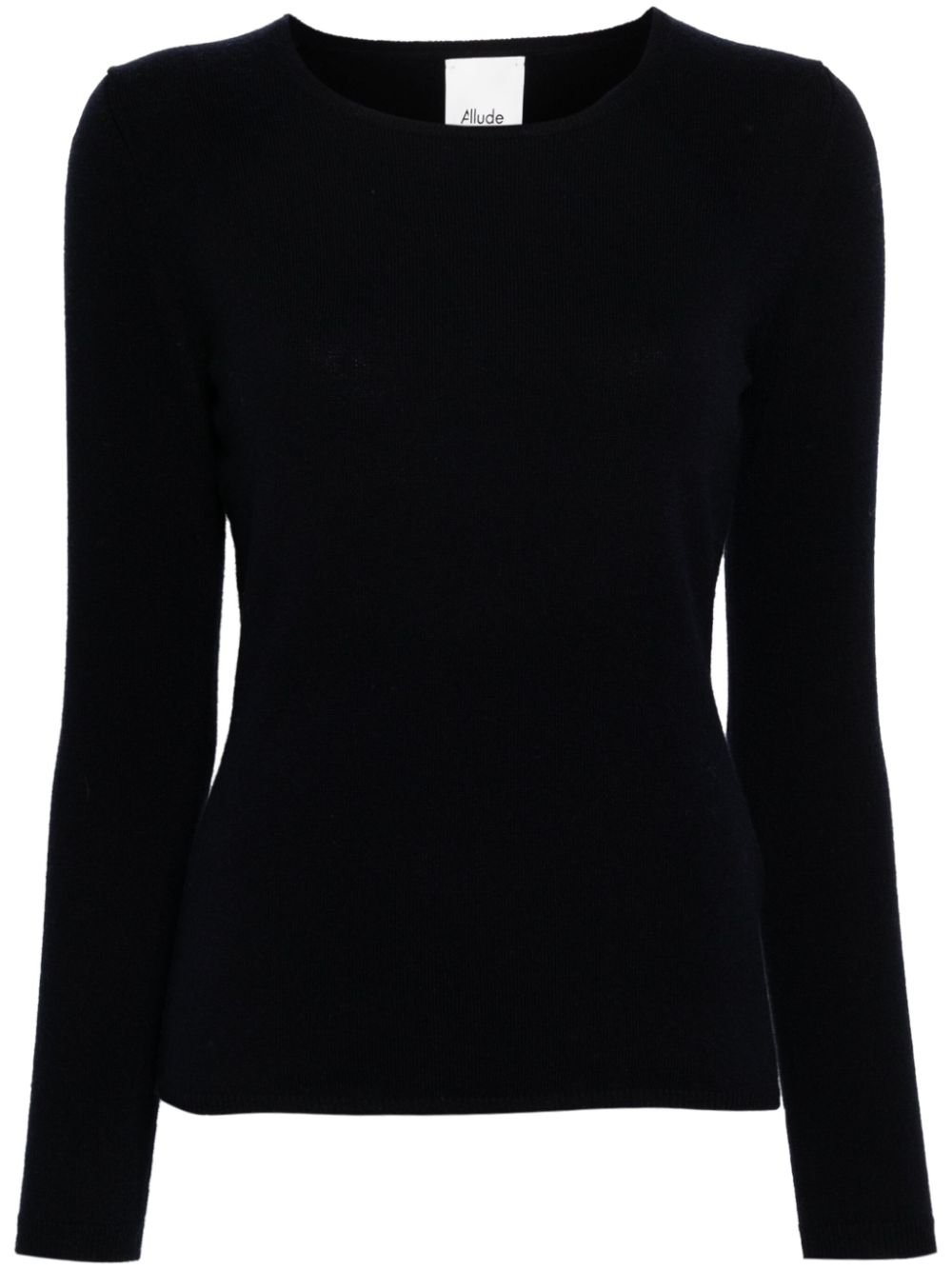 Crew-neck cashmere jumper - Blue
