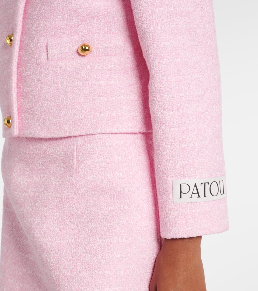 Cotton tweed jacket