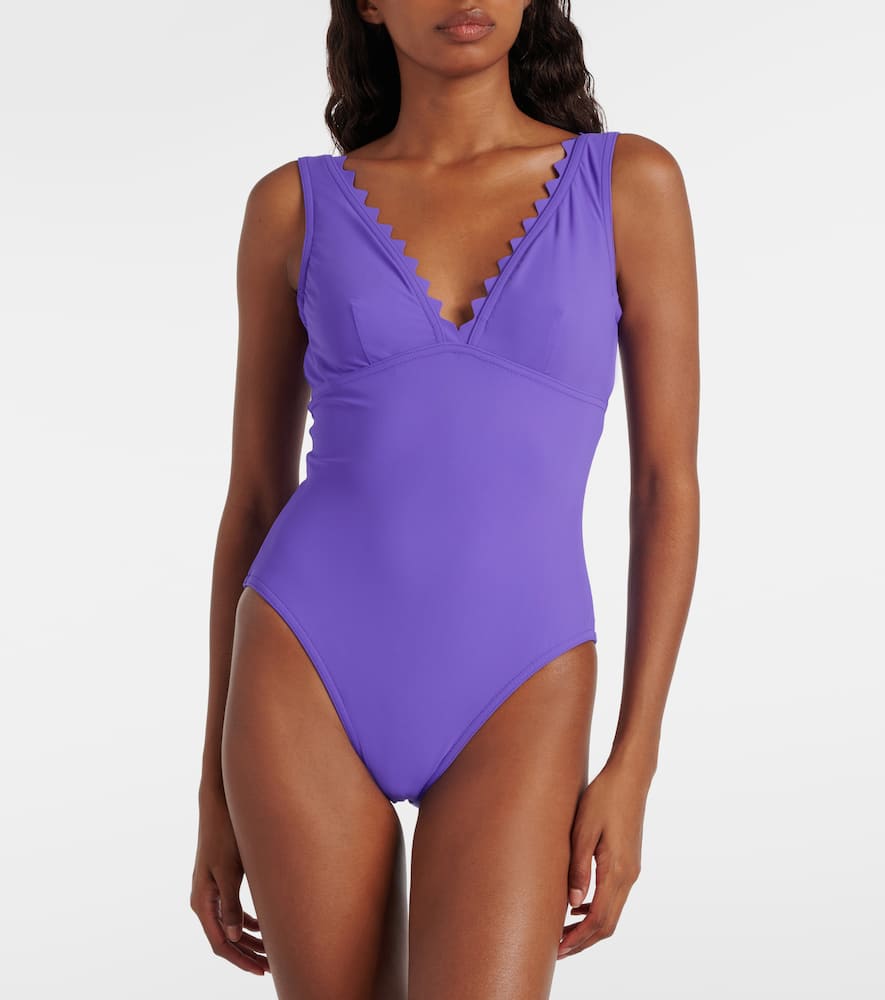 Scalloped swimsuit