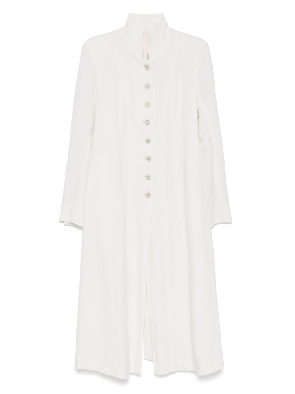 Forme D'expression linen coat - Neutrals