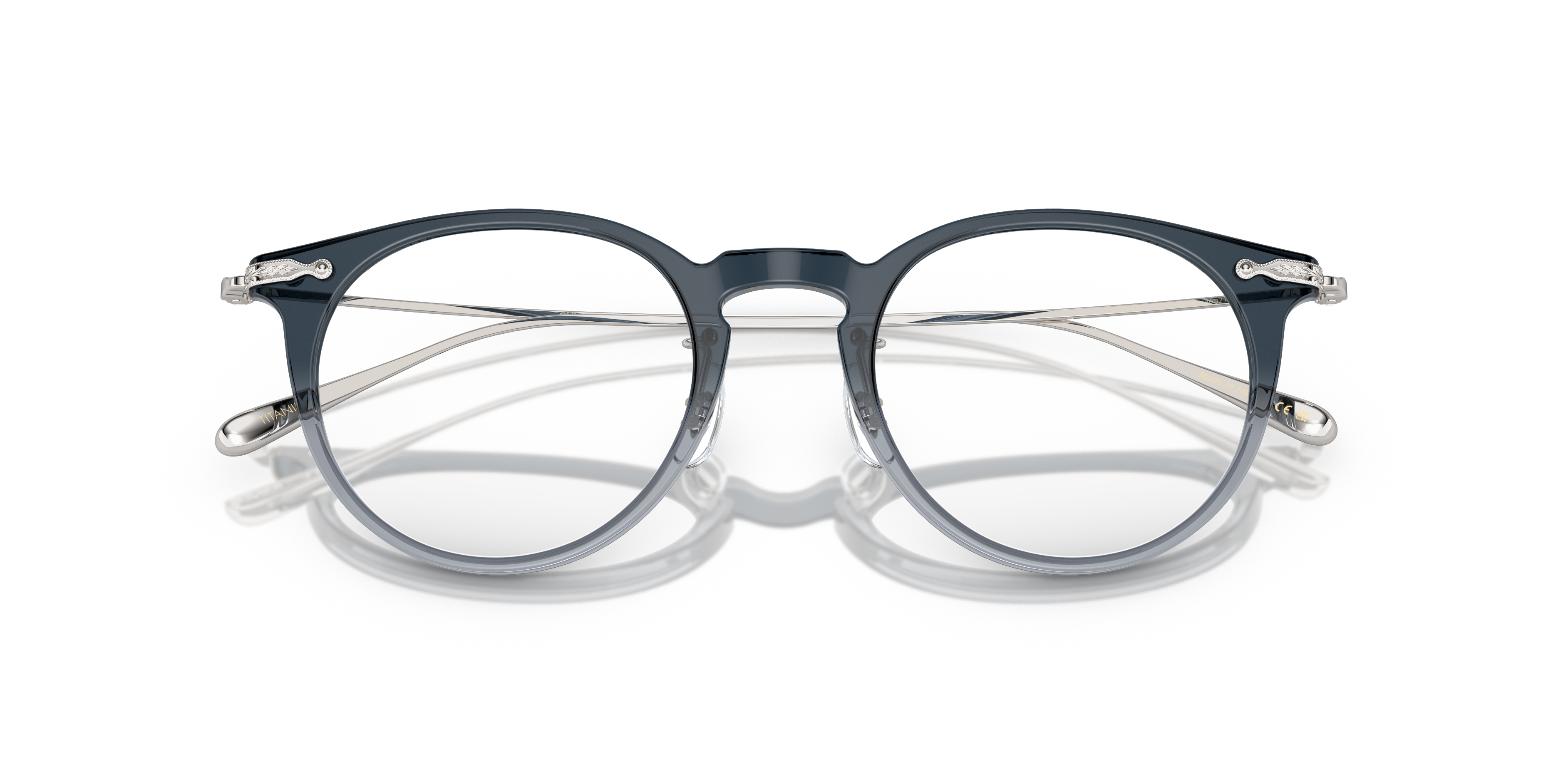 Oliver Peoples Unisex Oliver Peoples OV5343D MARRET 1777 Optische Fassungen Acetat Blau Transparent Pantos Norma