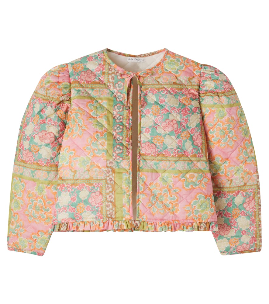 Claire floral cotton jacket
