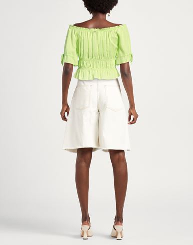 Collection Woman Top Lime green Size M Rayon