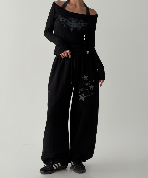 Star Patch Sweatpants
