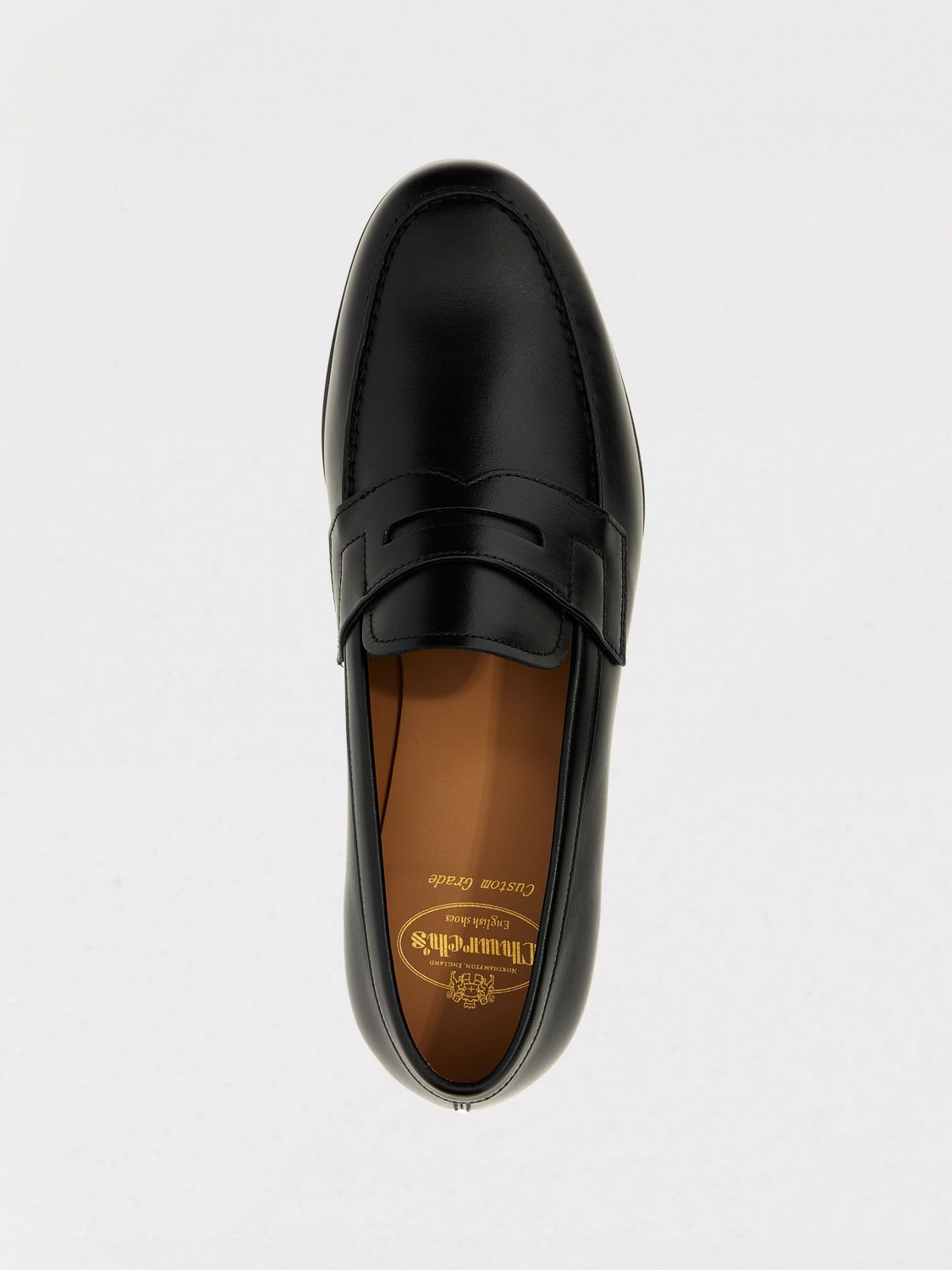 Heswall 2 penny leather loafers - Brown