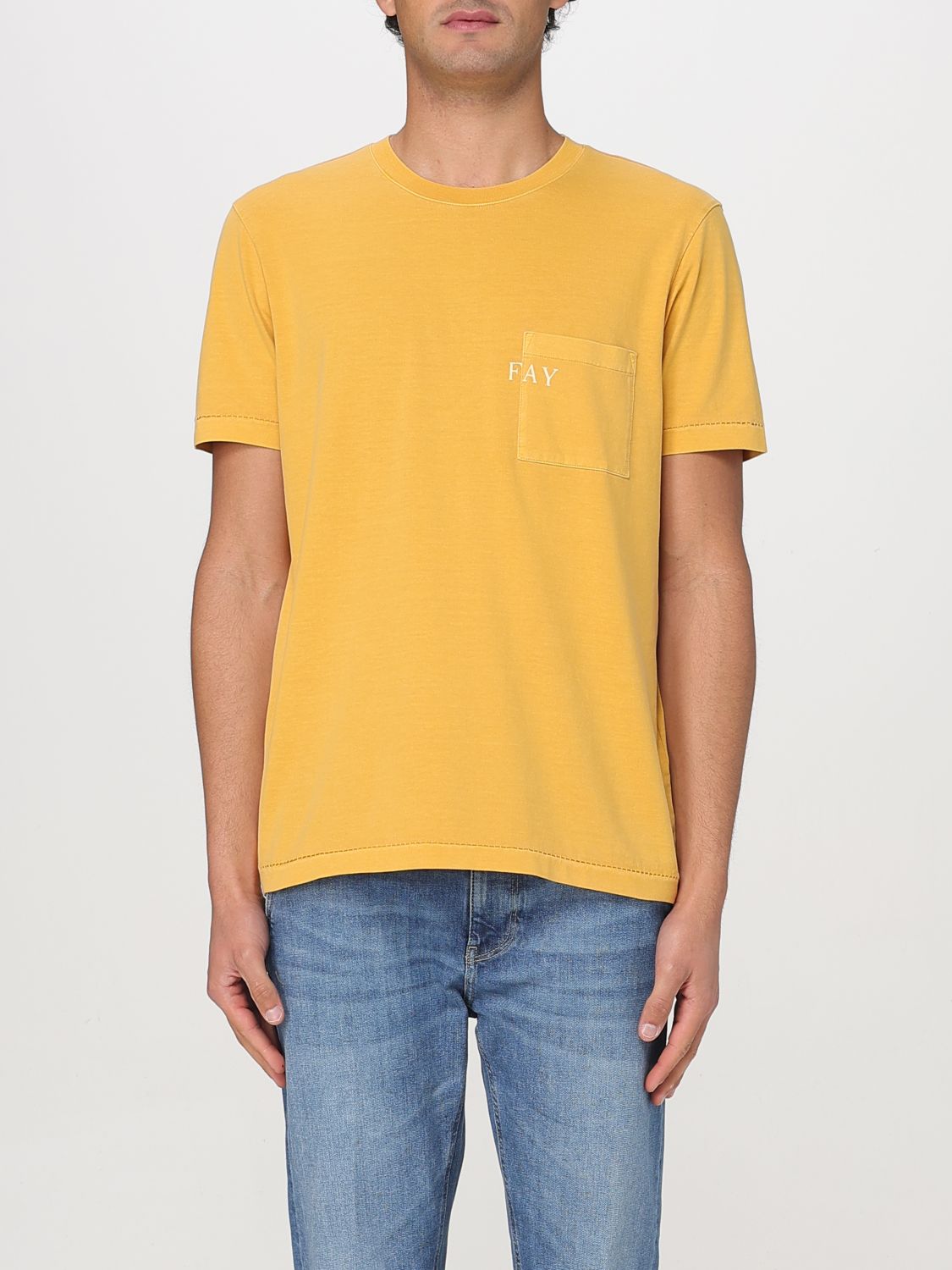 T-Shirt Men color Yellow