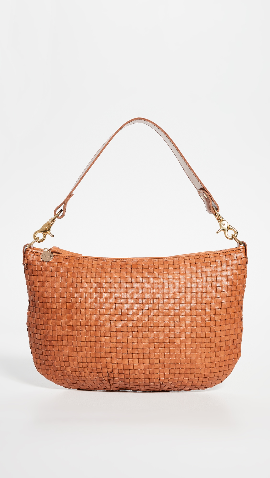 Moyen Messenger Bag Natural Woven Checker One Size