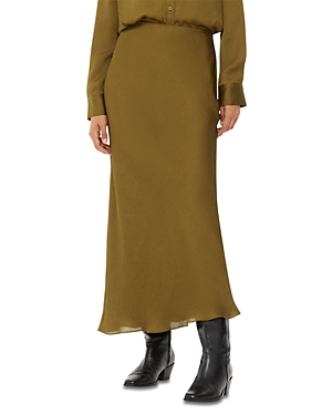 Satin Bias Cut Skirt