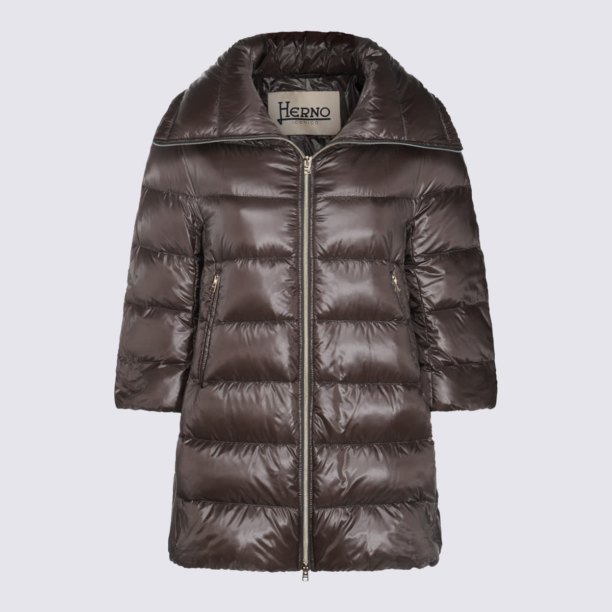 Piumino Cleofe Grigio Scuro