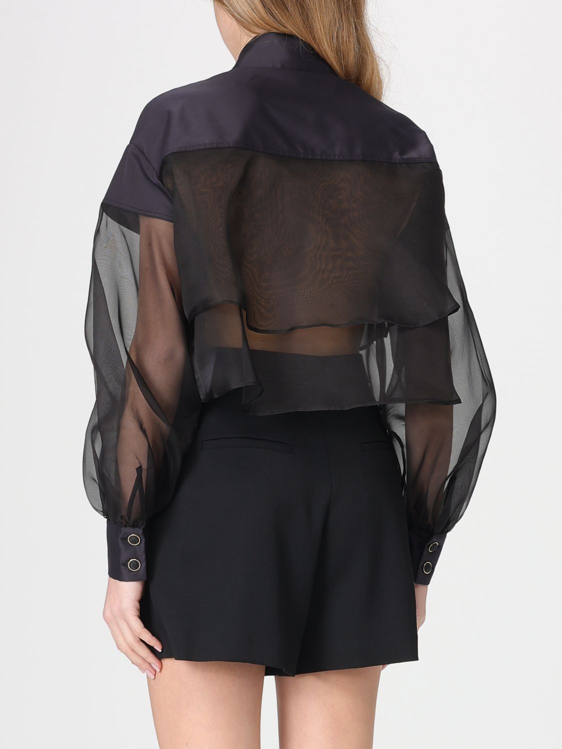 Top Woman color Black