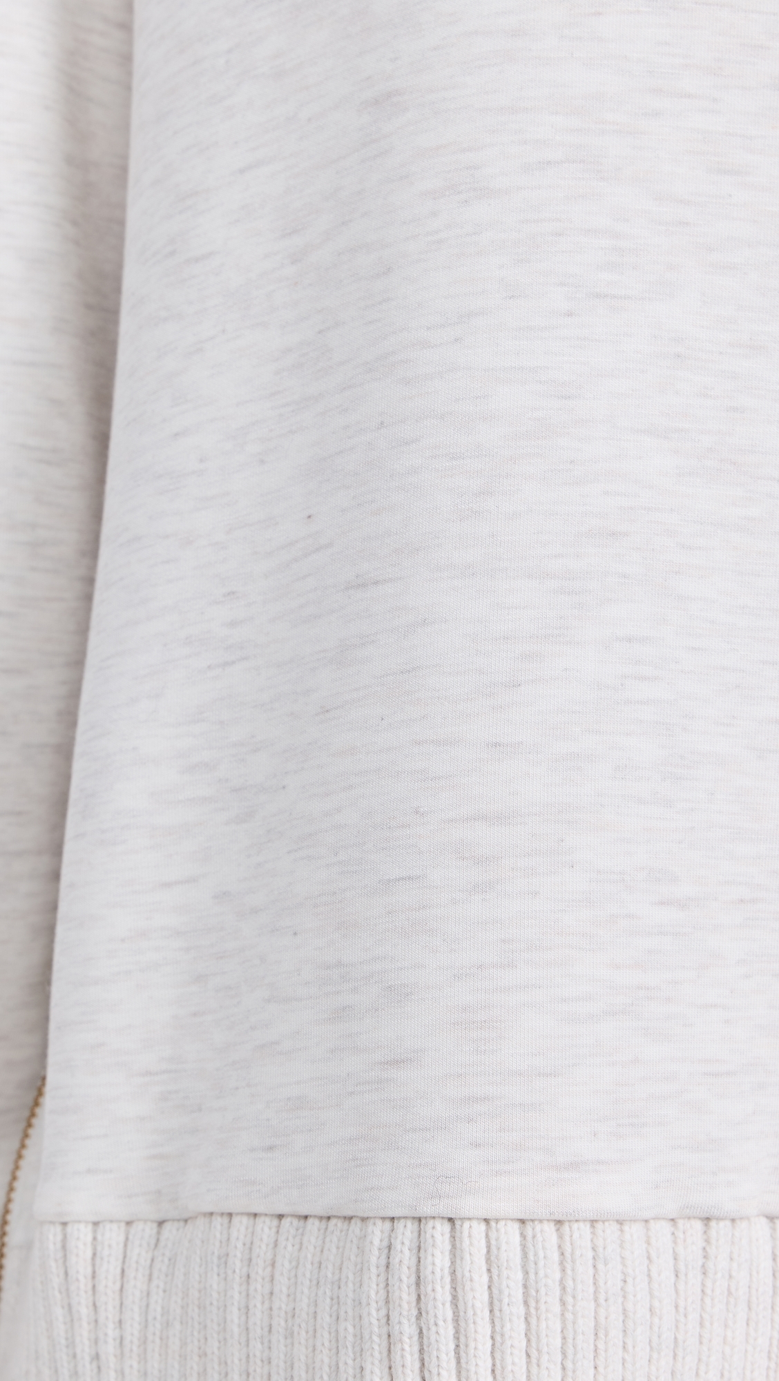 Barker High Neck Sweatshirt Ivory Marl