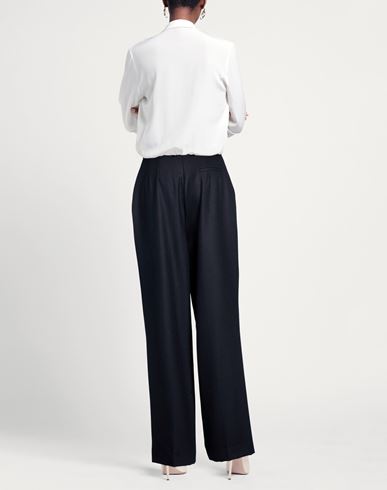 Woman Pants Midnight blue Size 6 Wool, Polyester