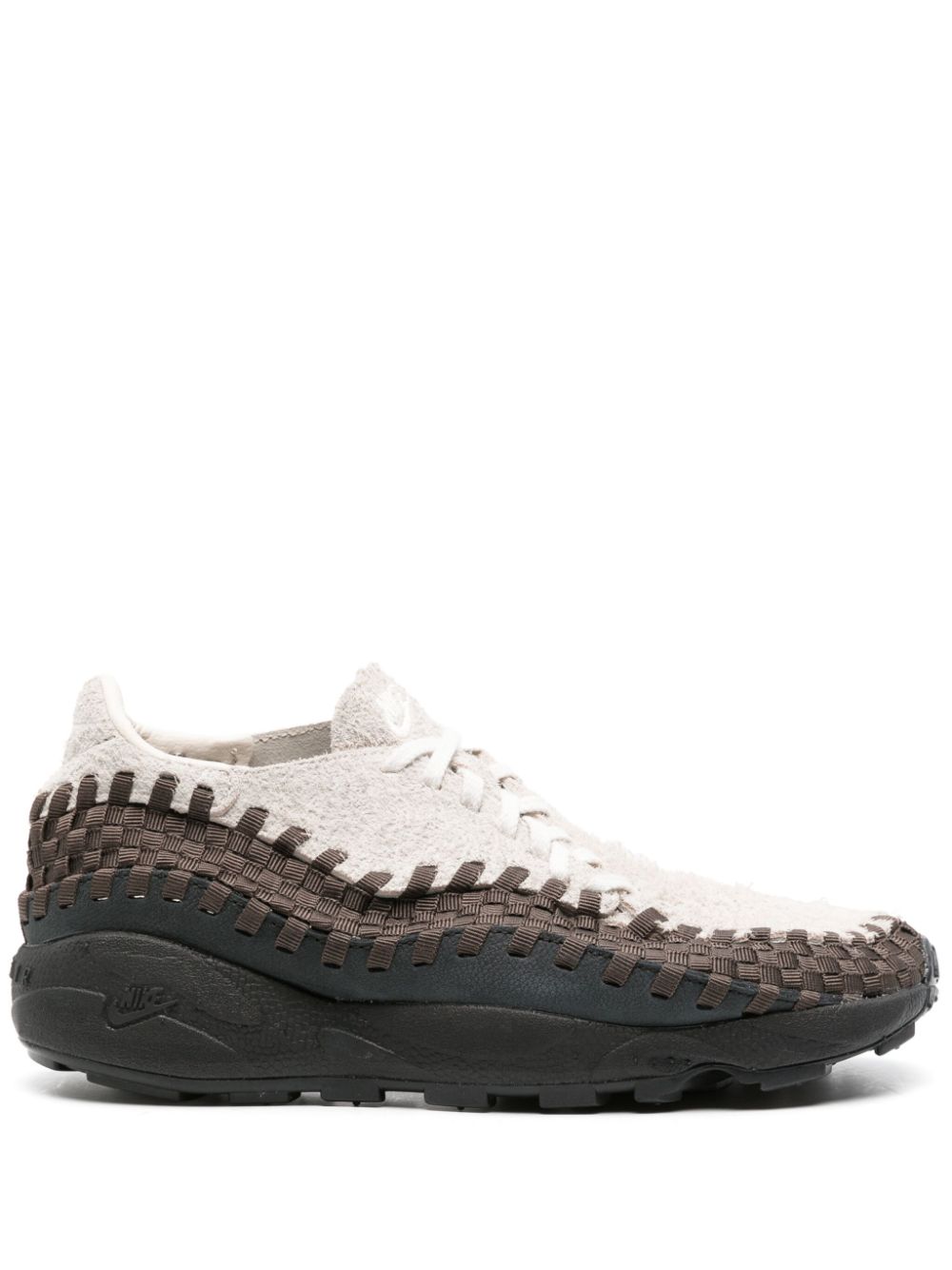 Air Footscape Woven asymmetric sneakers - Brown