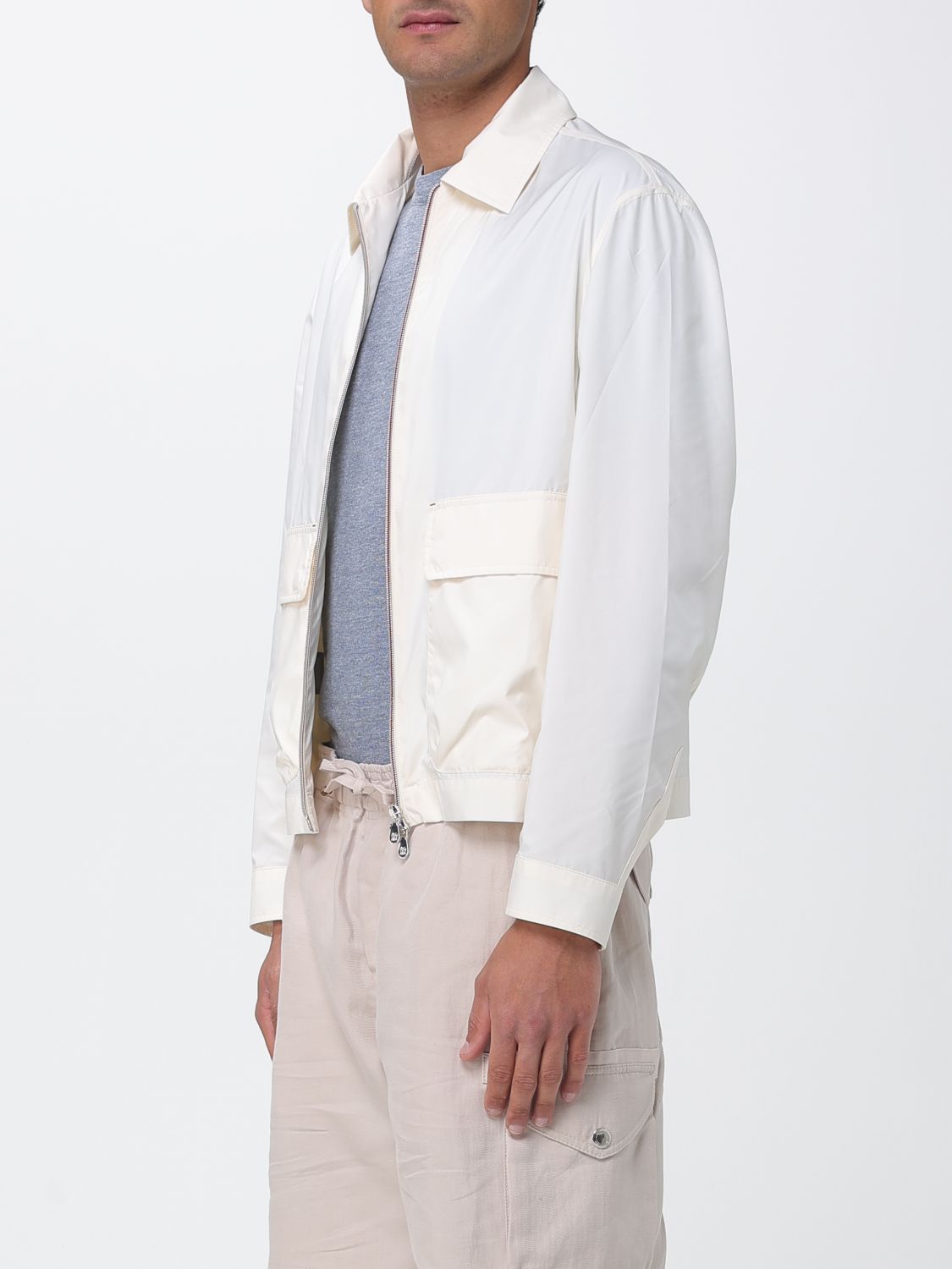 Jacket Men color White