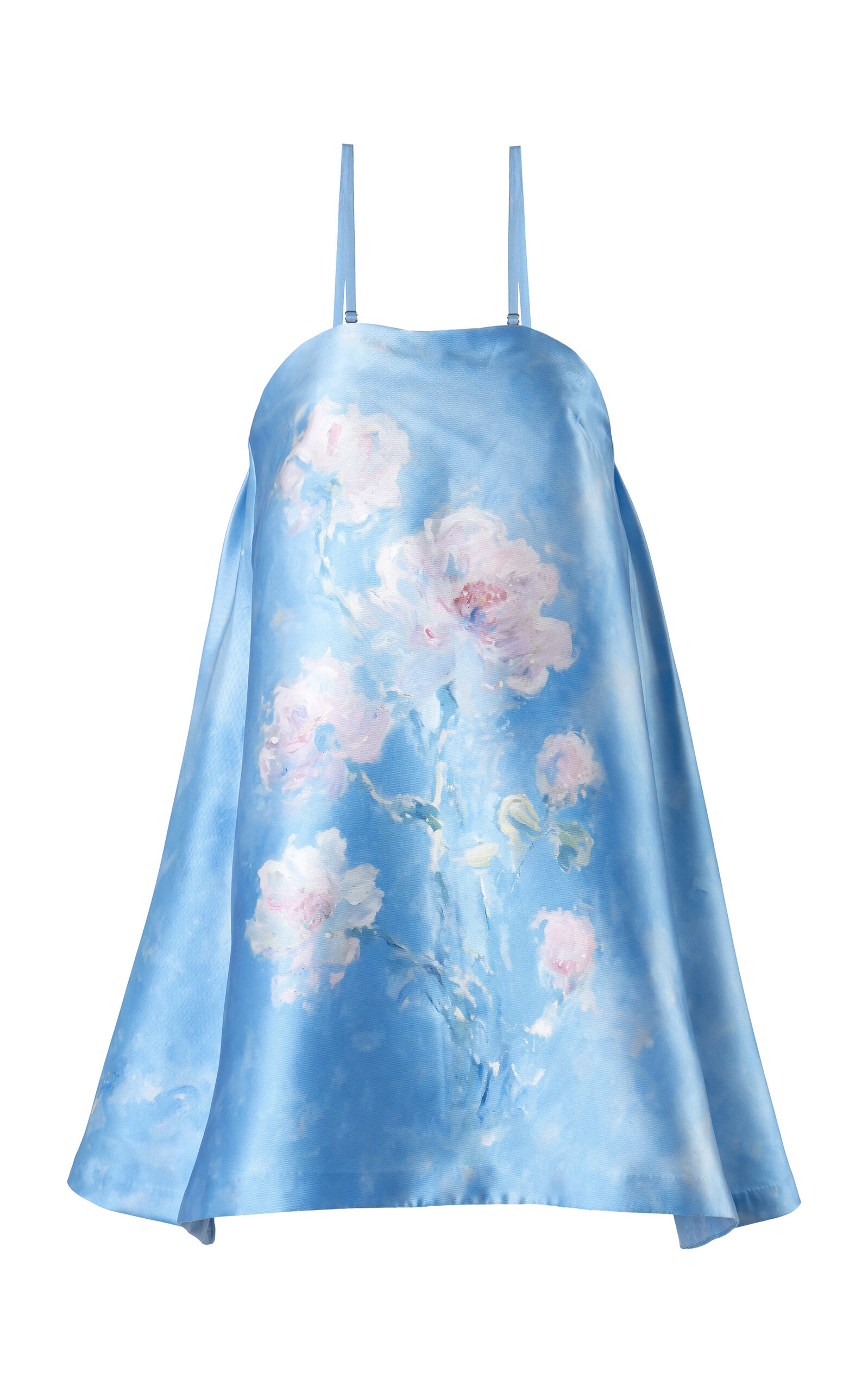 Azure Blossom Mini Dress - Moda Operandi