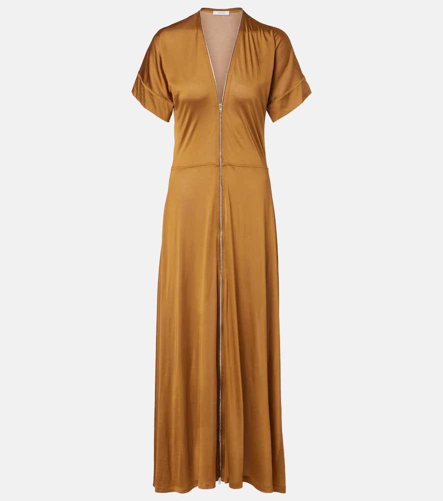 Jersey maxi dress