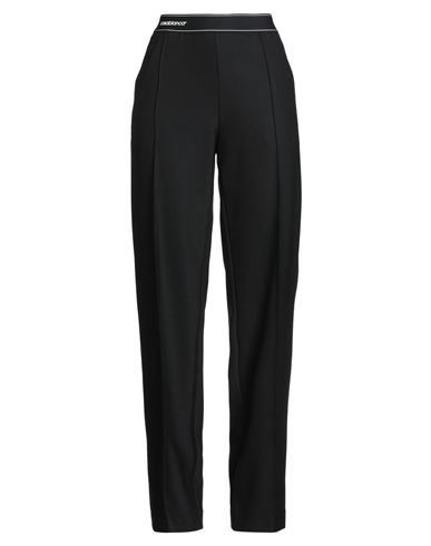 Woman Pants Black Size 4 Polyester, Virgin Wool, Elastane
